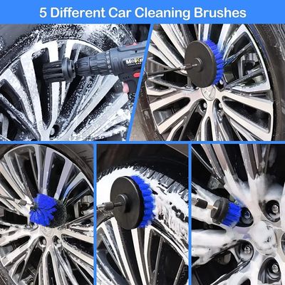 26pcs Car Detailing Brush Set Auto Car Cleaning Tools Kit Per Interni