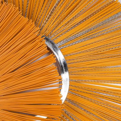 Spazzola elettrica per spazzolare la strada Spazzola da bordo 205 mm Personalizzata