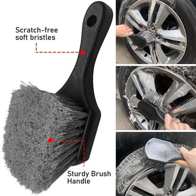 20pcs Car Wheel Tire Cleaning Brush Set Kit dettagliato Ruote Borsa di bordo dettagliato spazzole lavaggio