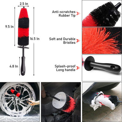 Fabbrica fornitura diretta 15Pcs dettaglio ruota auto / pneumatici set set spazzola kit per auto motocicletta pulizia utensili da lavaggio