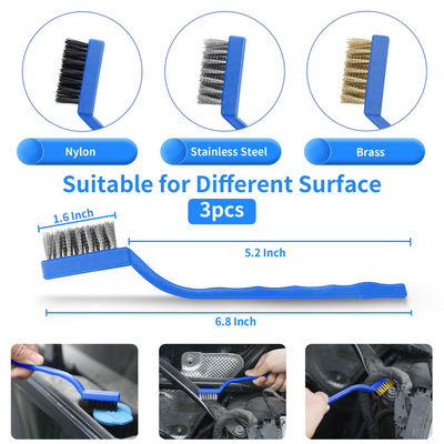 22pcs Car Drill Clean Brush Attachment per il lavaggio interno delle ruote degli pneumatici