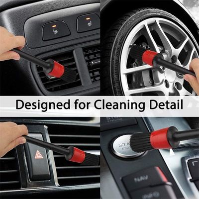 Vendita calda 5pcs Ultra Soft PP Spazzola per dettagliare l'interno dell'auto