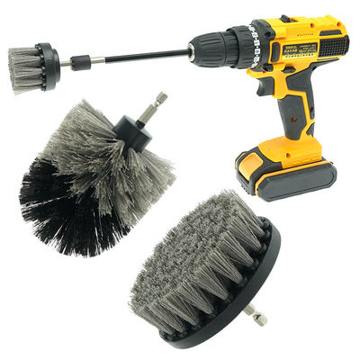 4pcs di trapano elettrico con spazzolino di pulizia