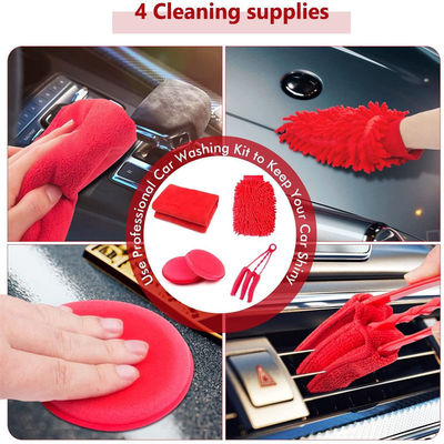 19Pcs Car Detailing Brush Set Car Detailing Kit per l'auto