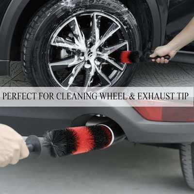 Car Tire Rim Woollyworm Wheel Brush Alloy Wheel Brush Strumento di decontaminazione