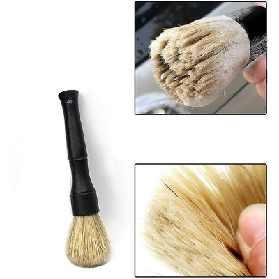 Capelli di cinghiale naturale Servizio auto, spazzole di dettaglio 2pcs