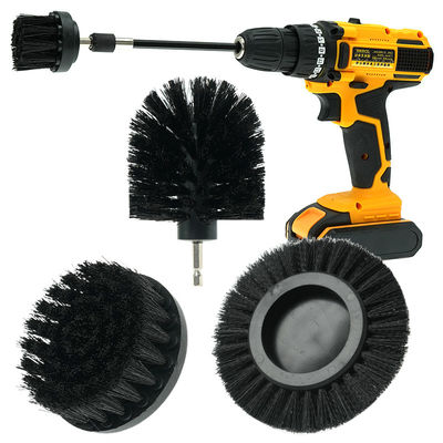 Foratura Aggiunta spazzola Power Scrubber Electric Foratura pulizia spazzola 5 PC Set per la pulizia domestica