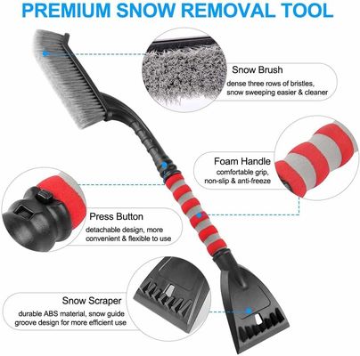 Scavo per la neve estensibile staccabile Kit di raschiatura per vetro di auto