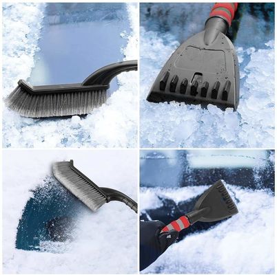Scavo per la neve estensibile staccabile Kit di raschiatura per vetro di auto