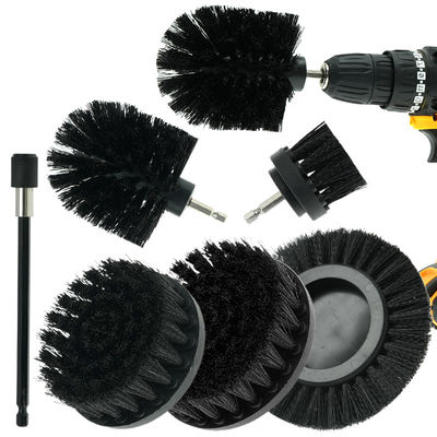 Spazzola di alta qualità Automotive dettagliato Forte capacità di pulizia Foratura accessorio Spin Scrubber Set spazzola