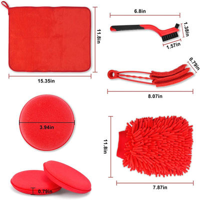 18PCS Car Detailing Spin Brush Kit Makeup Brush ODM