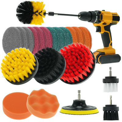 Pulizzatore elettrico per pavimenti spazzola per trapano kit di pulizia per trapano