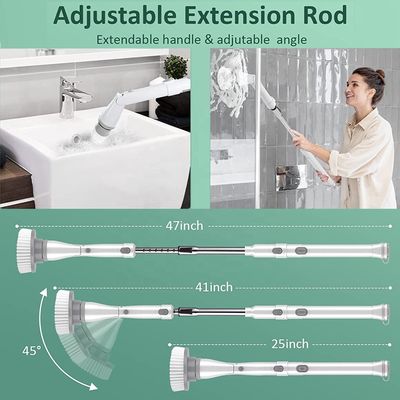 Pulizzatore elettrico a batteria con spazzolino 2500mAh