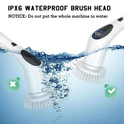 9In Spazzola di pulizia elettrica Spin Scrubber per bagno vasca da bagno piastrelle pavimento cucina