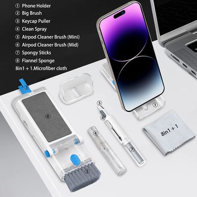 8 in 1 tastiera meccanica per computer portatile spazzola ergonomica personalizzata