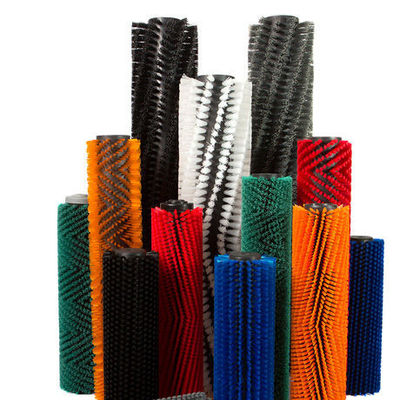 OEM SUS304 spazzola a rulli industriali per la pulizia della cinghia trasportatrice