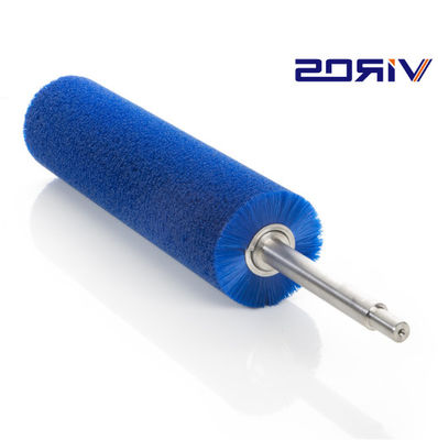 Spazzola a rulli industriali in nylon blu PP per la pulizia di frutta e verdura ODM