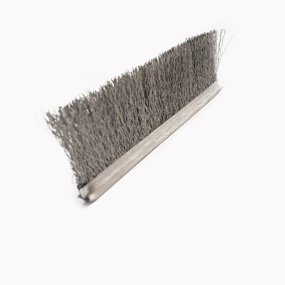 20mm Porta Industrial Strip spazzola Crimped Acciaio filo metallico