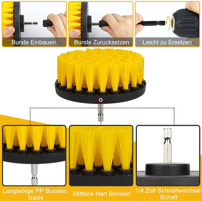 7 pezzi spazzole da trapano Power scrubber pulizia per le cerniere auto cucina