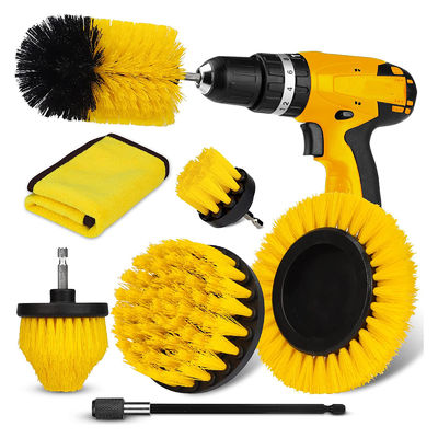 7 pezzi spazzole da trapano Power scrubber pulizia per le cerniere auto cucina