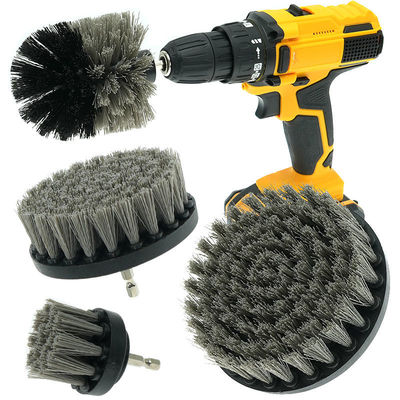 Domestico facile pulizia 4 Pcs spazzola per cucina bagno auto pulizia