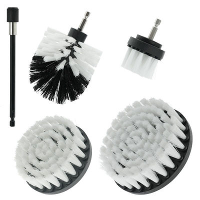 5pcs 2,5 pollici per la trivellazione della spazzola Power Scrubbing Brush Drill Attachment For Car Detailing