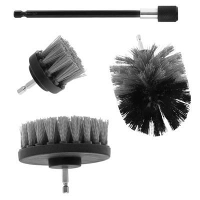 4pcs di trapano elettrico con spazzolino di pulizia