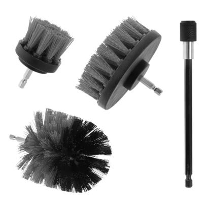 4pcs di trapano elettrico con spazzolino di pulizia