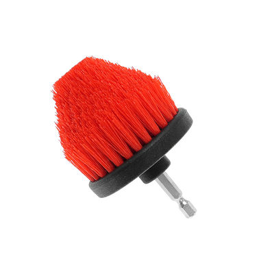 Colore rosso 2,5 pollici Pp Materiale medio spazzola dura spazzola elettrica per auto