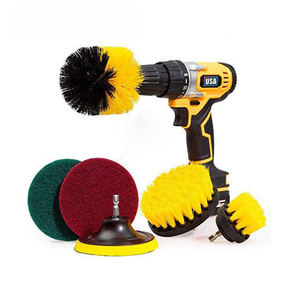 6pcs Kit di fissaggio per spazzole per la pulizia multi-superficie
