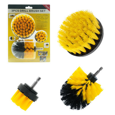 Pulsera di spazzola gialla con attacchi di potenza da 2/3.5/4 pollici