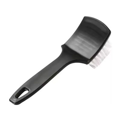 Spazzola di dettaglio auto multiuso di colore bianco con design ergonomico