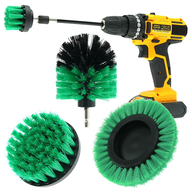 2 pollici di trivella Bit scrub spazzola Power Drill Scrubber Attachment Set ODM