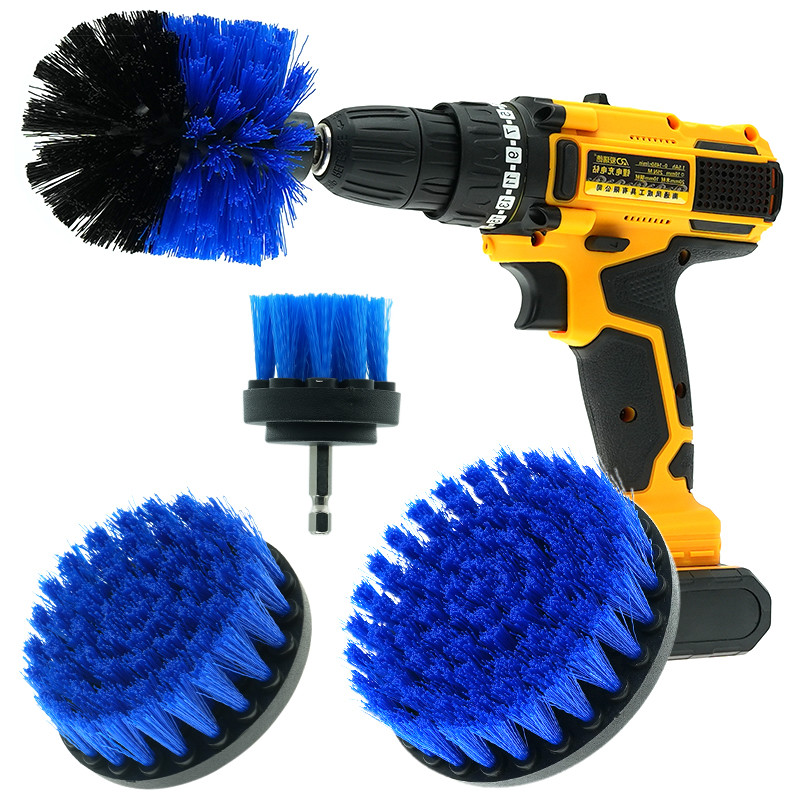 Set di spazzole elettriche per pulire la cucina bagno tappeto set di spazzole per pulire