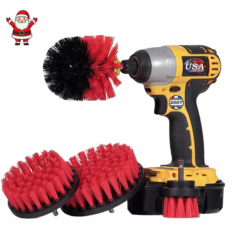 Vasca da bagno elettrica bagno scrubber trapano attaccamento spazzola polipropilene Oem