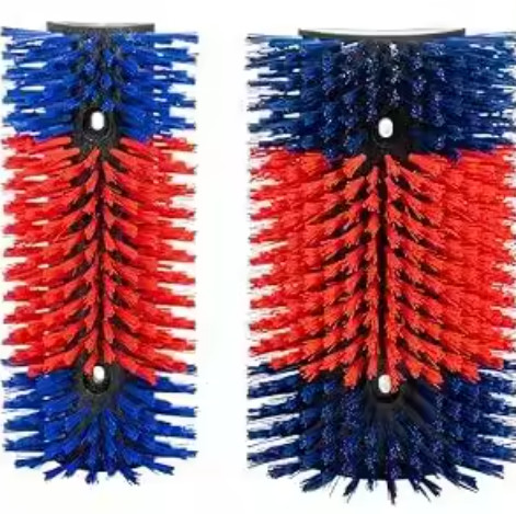Spazzola da mucca di nylon industriale o materiale PP