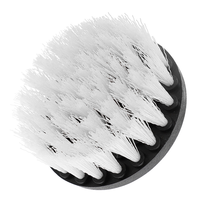 Bianco colore 5 pollici spazzola di trivellazione realizzata in Pp materiale pulito luogo morbido