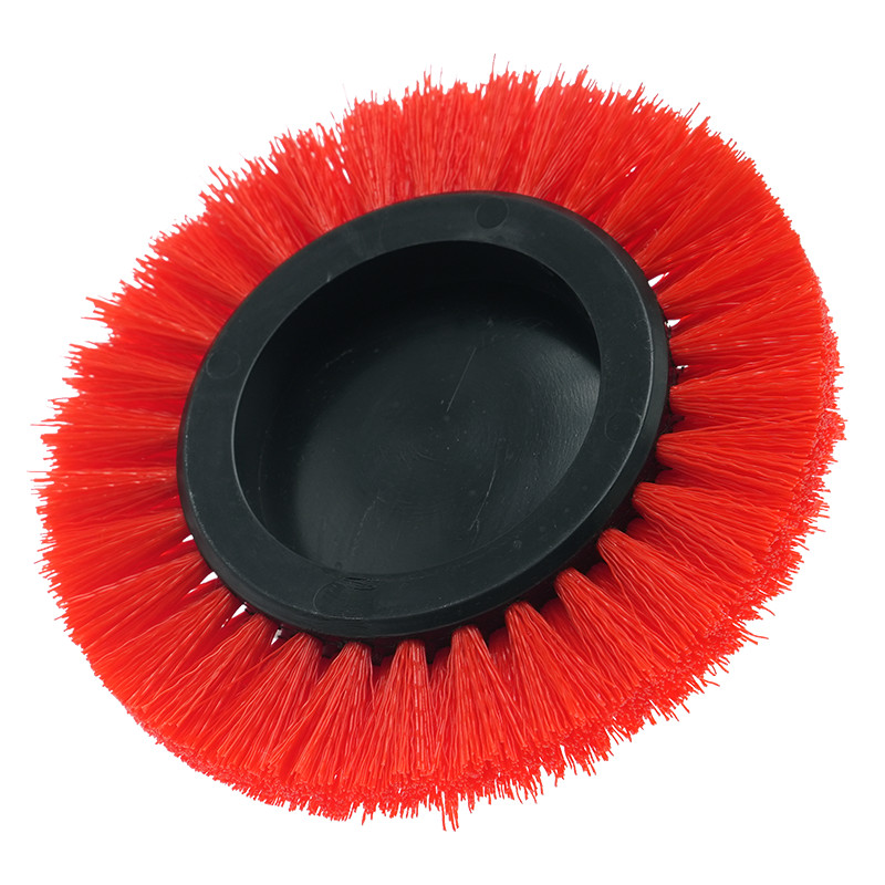 5.5 inch Red Drill Scrubber Set con testa regolabile