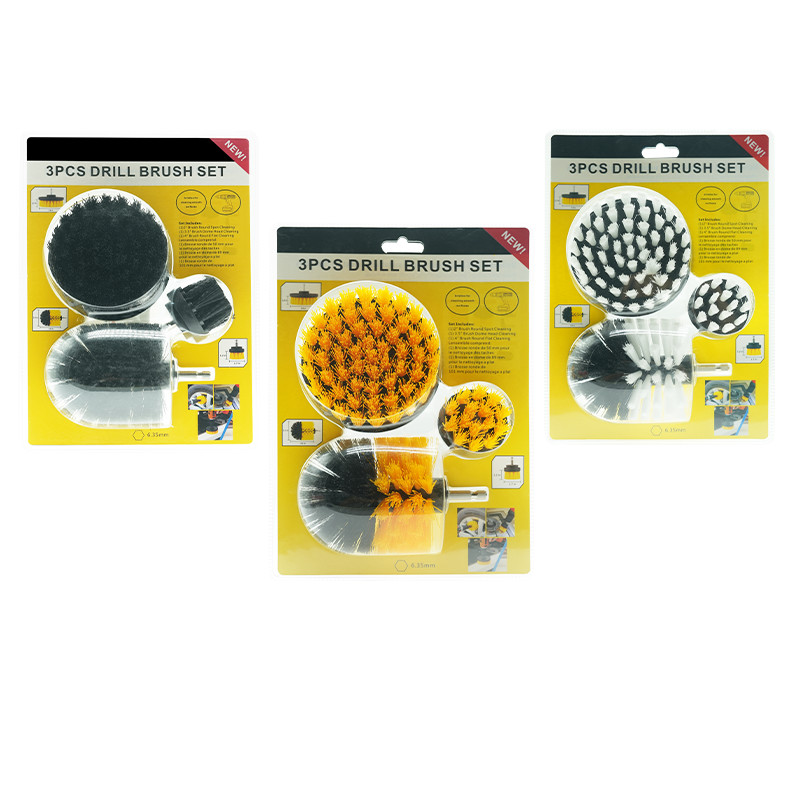 Pulizzatore a spazzola colorato Foratura di potenza con spazzola media