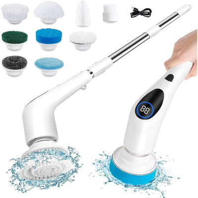 9In Spazzola di pulizia elettrica Spin Scrubber per bagno vasca da bagno piastrelle pavimento cucina
