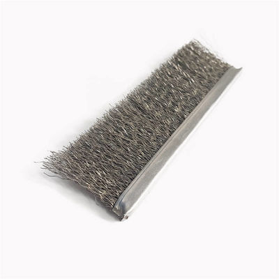 20mm Porta Industrial Strip spazzola Crimped Acciaio filo metallico