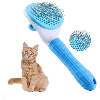 Antibatterico Slicker PET spazzola per la pulizia Animali domestici auto-pulizia Per la perdita di peli del cane