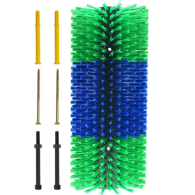 La mucca di colore verde spazzola con materiali Pp / Nylon resistenti alle intemperie
